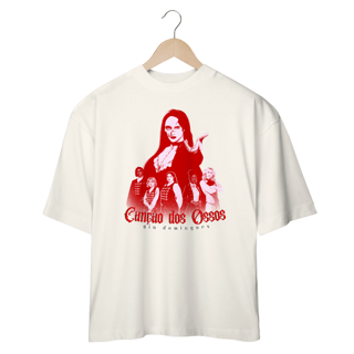 Nome do produto Elenco Canção dos Ossos - Oversized - Vermelho - Coleção Giu Domingues