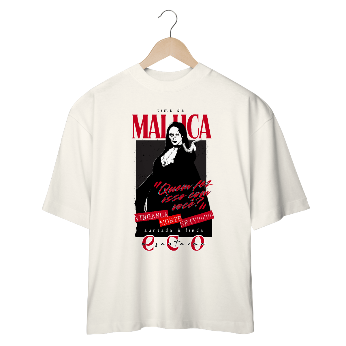 Nome do produto: Eco, a Maluca - oversized - Coleção Giu Domingues