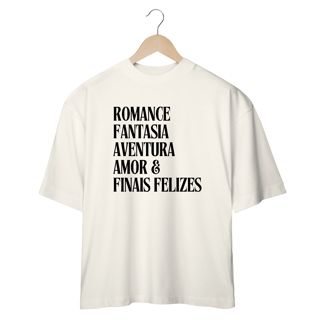 Nome do produto Romance &... - oversized - Coleção Giu Domingues