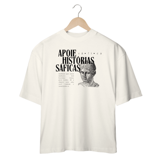 Nome do produto Apoie Histórias Sáficas - oversized - Coleção Giu Domingues