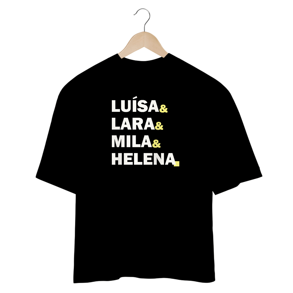 Nome do produto: Irmãs Lancellotti: Só Por Um Verão oversized preta