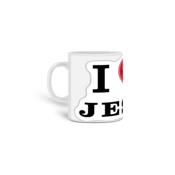 caneca eu amo jesus
