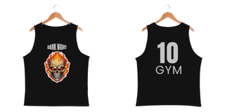 Nome do produto CAMISA DE ACADEMIA BONES AND FIRE