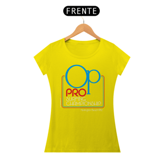 Nome do produto Camiseta feminina Ocean Pacific - OP PRO 1982
