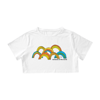 Nome do produto Croped Ocean Pacific - OP RAINBOWS W