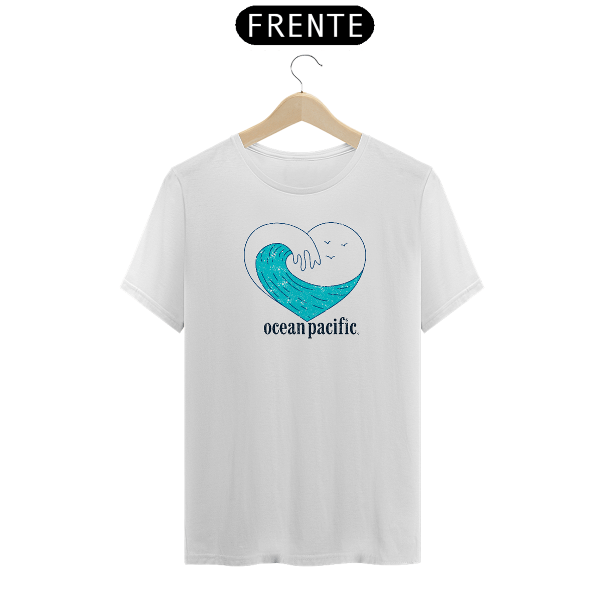 Nome do produto: Camiseta Ocean Pacific - OP TUBE LOVE Edson Ramos