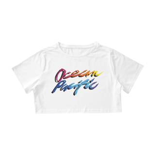 Nome do produto Cropped feminina Ocean Pacific - OP CLASSIC Degradê