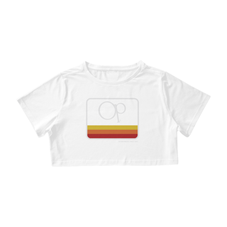 Nome do produto Cropped feminina Ocean Pacific - OP CLASSIC Stripes