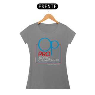 Nome do produto Camiseta feminina Ocean Pacific - OP PRO 1982