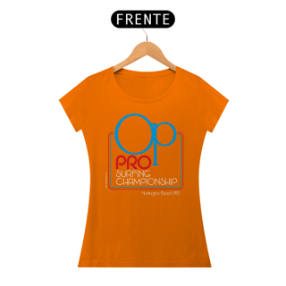 Nome do produto Camiseta feminina Ocean Pacific - OP PRO 1982