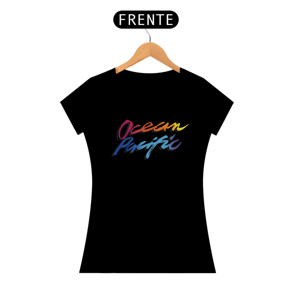 Nome do produto: Camiseta feminina Ocean Pacific - OP CLASSIC Degradê