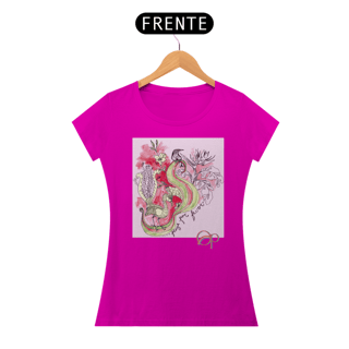 Nome do produto Camiseta Feminina Ocean Pacific - OP PASTED