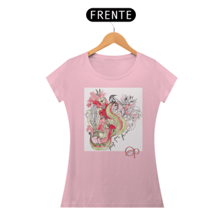Nome do produto Camiseta Feminina Ocean Pacific - OP PASTED