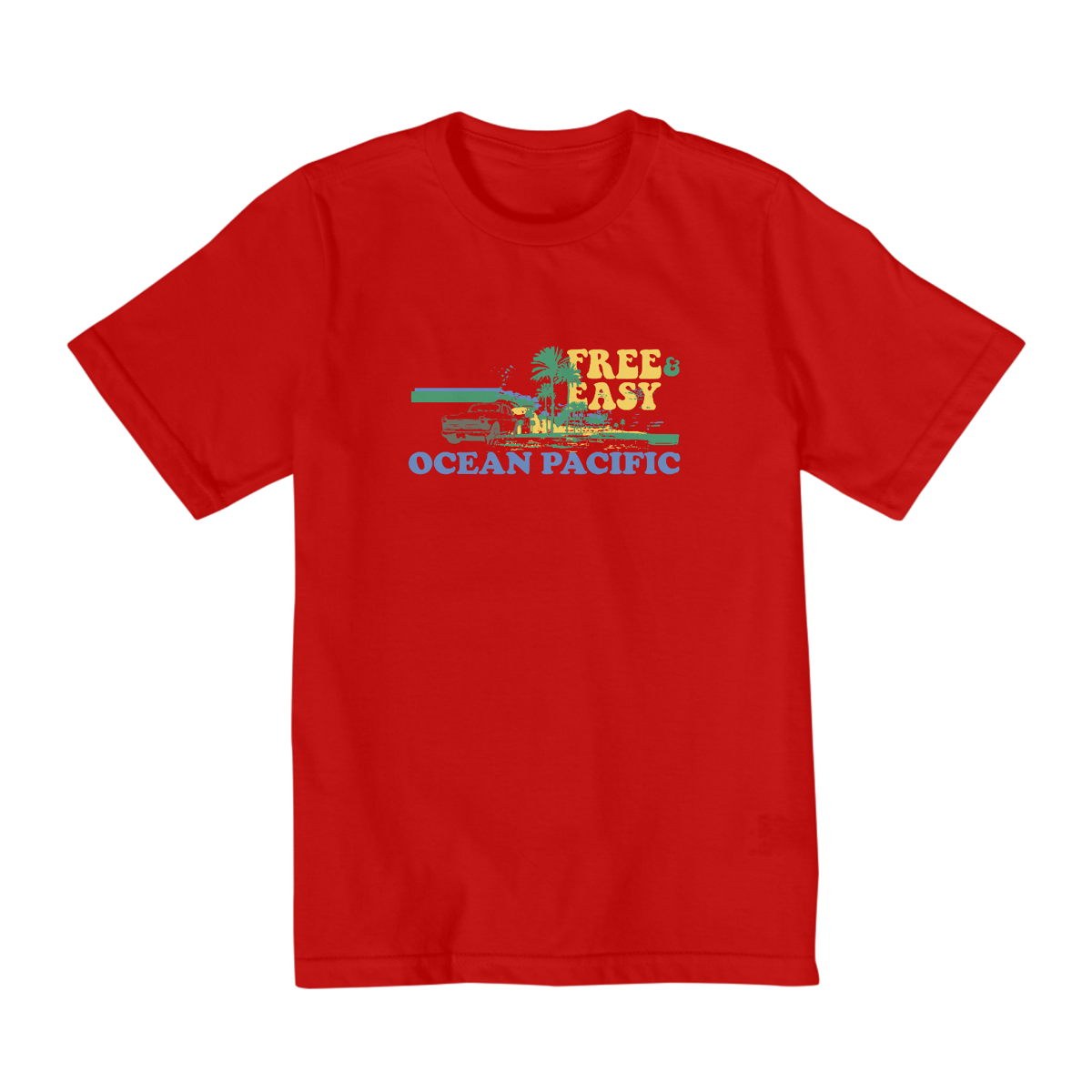 Nome do produto: Camiseta Ocean Pacific - OP Free Easy kids