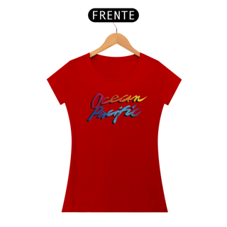 Nome do produto Camiseta feminina Ocean Pacific - OP CLASSIC Degradê