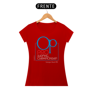 Nome do produto Camiseta feminina Ocean Pacific - OP PRO 1982