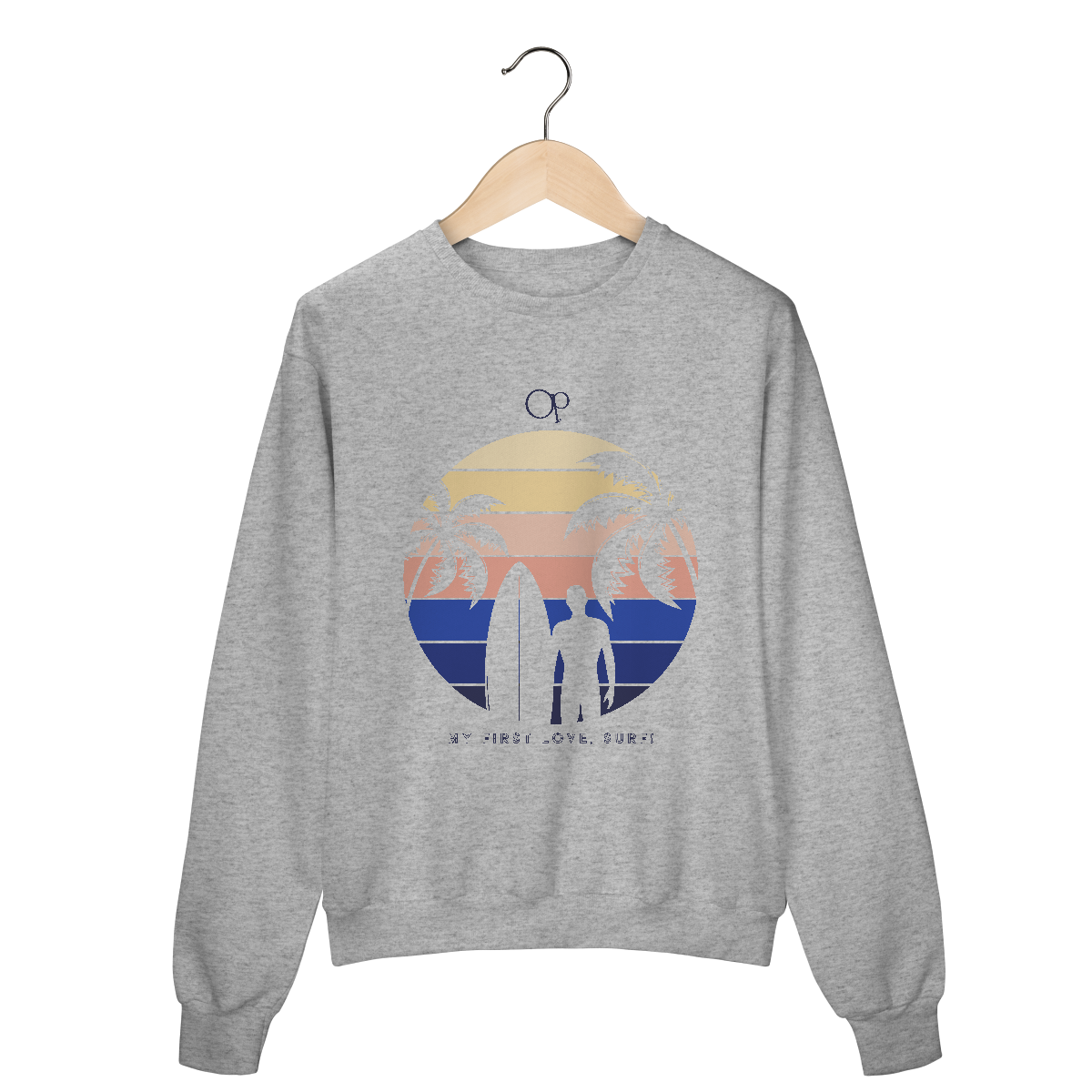Nome do produto: Moletom Ocean Pacific - OP FIRST LOVE