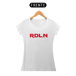 Nome do produto Camiseta Feminina Baby Look Logo Block Vermelho
