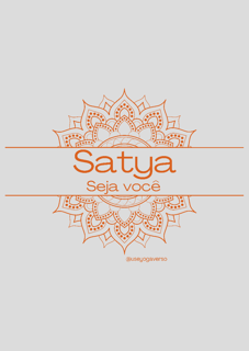 Nome do produto Poster: Satya - Seja Você