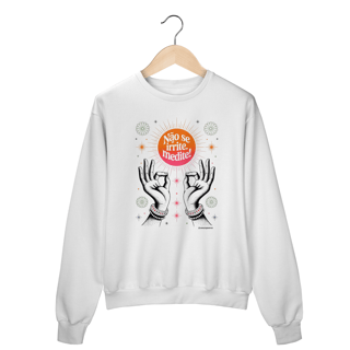 Nome do produto Moletom Yoga - Medite!