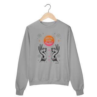 Nome do produto Moletom Yoga - Medite!