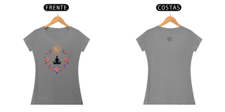 Nome do produto Camiseta Babylong - Yoga Primavera Interior