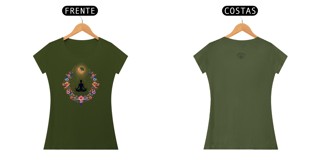 Nome do produto Camiseta Babylong - Yoga Primavera Interior