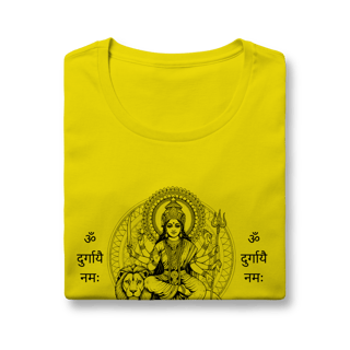 Nome do produto Camiseta de Yoga – Durga Shakti Baby Long