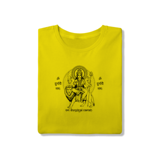 Nome do produto Camiseta de Yoga – Durga Shakti Tradicional