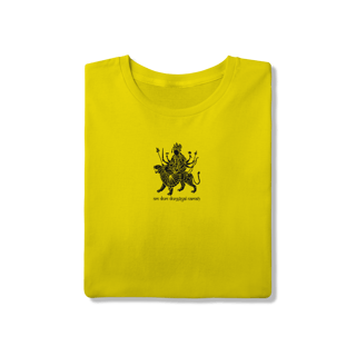 Nome do produto Camiseta de Yoga – Durga Navaratri Shakti Tradicional