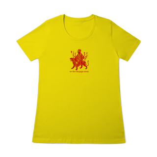 Nome do produto Camiseta de Yoga – Durga Navaratri Shakti Baby Long