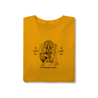 Nome do produto Camiseta de Yoga – Durga Shakti Tradicional
