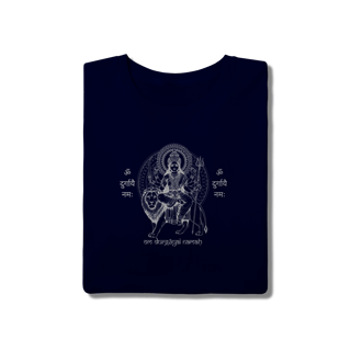 Nome do produto Camiseta de Yoga – Durga Shakti Tradicional