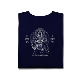 Nome do produto Camiseta de Yoga – Durga Shakti Plus Size