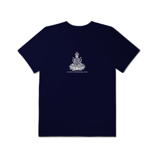 Nome do produto Camiseta de Yoga – Lakshmi Shakti Prosperidade Divina Plus Size