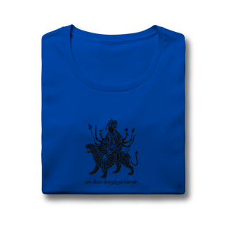 Nome do produto Camiseta de Yoga – Durga Navaratri Shakti Baby Long