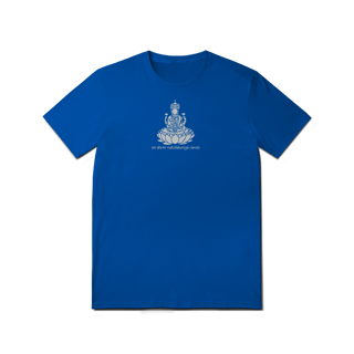 Nome do produto Camiseta de Yoga – Lakshmi Shakti Prosperidade Divina Tradicional