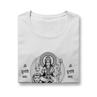 Nome do produto Camiseta de Yoga – Durga Shakti Baby Long