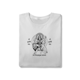 Nome do produto Camiseta de Yoga – Durga Shakti Tradicional