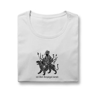 Nome do produto Camiseta de Yoga – Durga Navaratri Shakti Baby Long