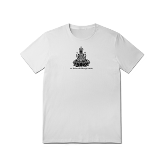 Nome do produto Camiseta de Yoga – Lakshmi Shakti Prosperidade Divina Tradicional