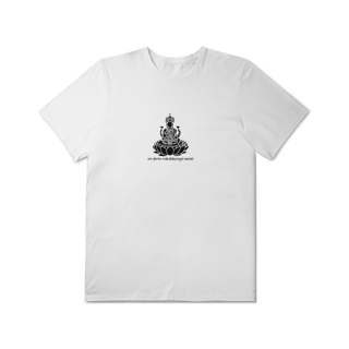 Nome do produto Camiseta de Yoga – Lakshmi Shakti Prosperidade Divina Plus Size