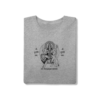 Nome do produto Camiseta de Yoga – Durga Shakti Tradicional