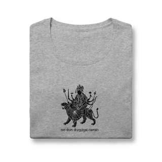 Nome do produto Camiseta de Yoga – Durga Navaratri Shakti Baby Long