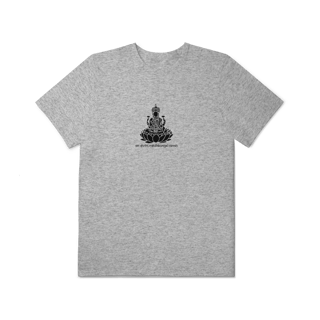 Nome do produto Camiseta de Yoga – Lakshmi Shakti Prosperidade Divina Plus Size
