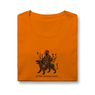 Nome do produto Camiseta de Yoga – Durga Navaratri Shakti Baby Long
