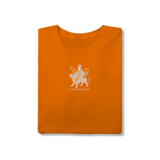 Nome do produto Camiseta de Yoga – Durga Navaratri Shakti Tradicional