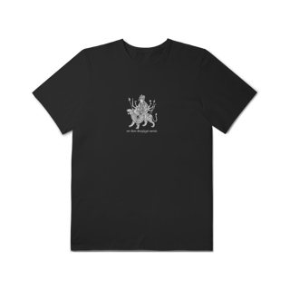 Nome do produto Camiseta de Yoga – Durga Navaratri Shakti Plus Size