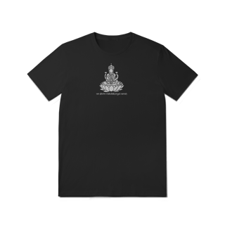 Nome do produto Camiseta de Yoga – Lakshmi Shakti Prosperidade Divina Tradicional