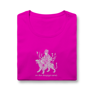 Nome do produto Camiseta de Yoga – Durga Navaratri Shakti Baby Long